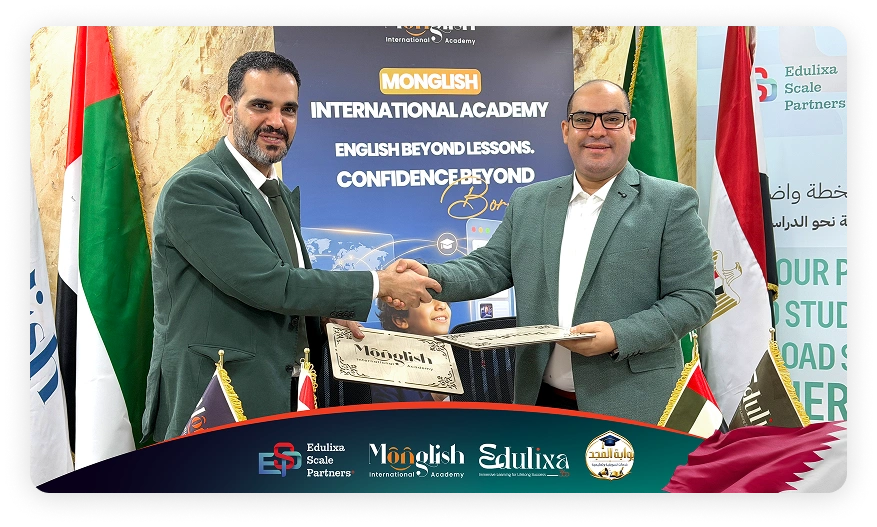 Edulixa360, Al-Majd Gate, and Beirut Education Center partnership signing